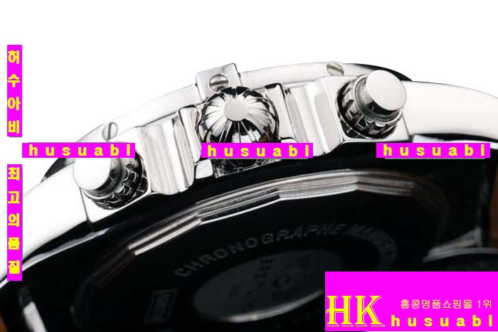 �����Ʋ�� ���ۿ��� �츮Ƽ�� ���׺���Breiting ���ڸ�ǰ�ð� Replica Breitling Certified Black leather bracelet Japanese Quartz Movement Mens watch 58 x 46 mm bl167