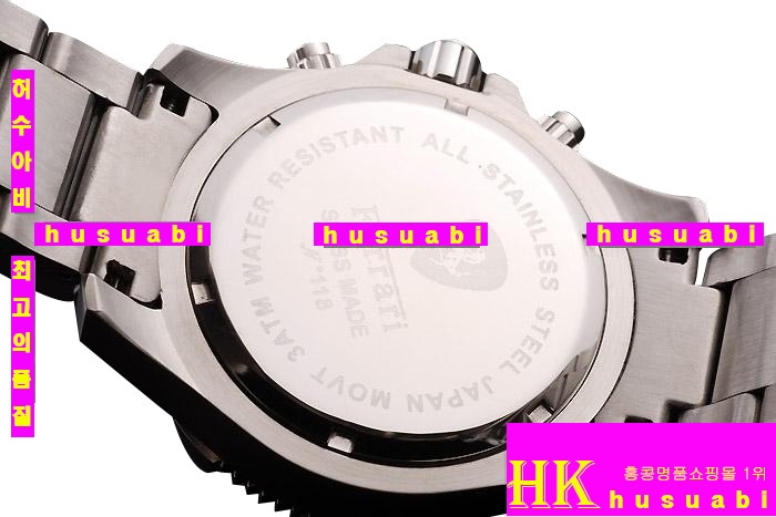 ��� �ð� Ferrari ���ڸ�ǰ�ð� Replica Ferrari Men White Dail Japanese Quartz Movement . YC001-24