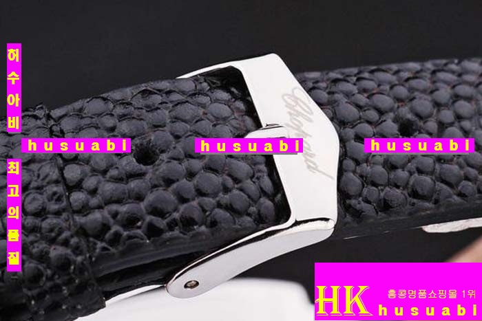 ���ĵ� ���ڽð� Replica Chopard Japanese Quartz MOVEMENT Polished Case Fancy diamond Bezel Black Bracelet Women. sa-15