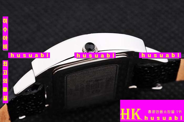 ���ĵ� ���ڽð� Replica Chopard Japanese Quartz MOVEMENT Polished Case Fancy diamond Bezel Black Bracelet Women. sa-15